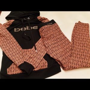 bebe jogging suits